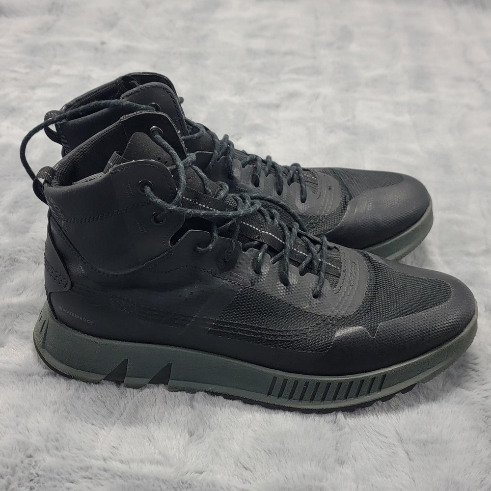 Sorel Boots Mens 11.5 Black Waterproof Combat Ankle Hiking Lace Up‎ NM4788-010